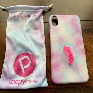 Loopy XS Max iPhone case - Tie Dye